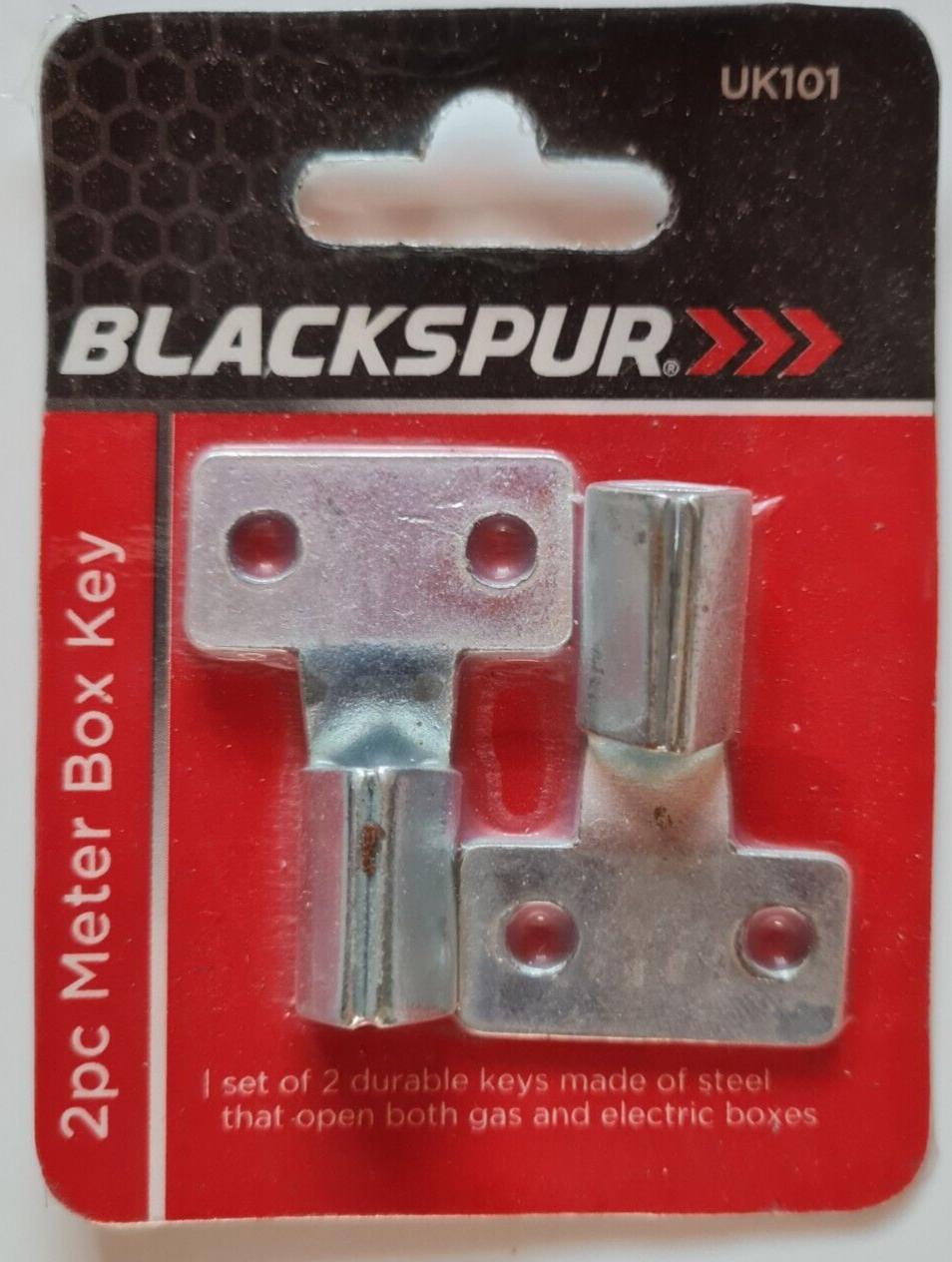 Blackspur 2Pc Meter Box Key