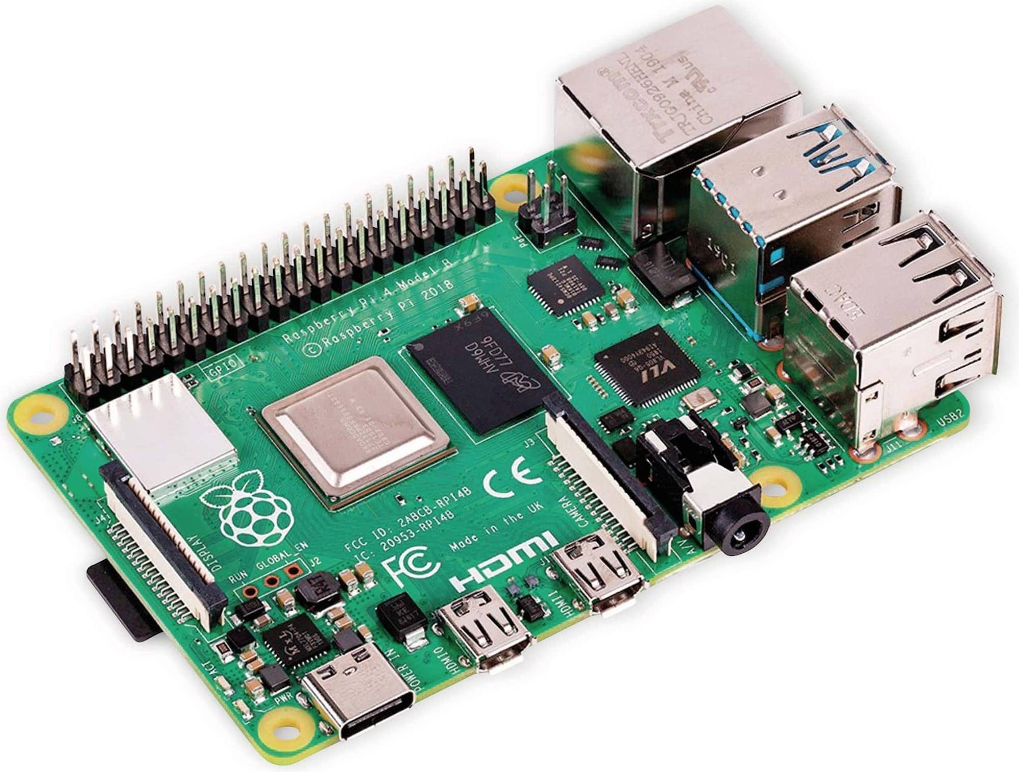 Raspberry Pi 4 2G Model B Entwicklungsboard Kit