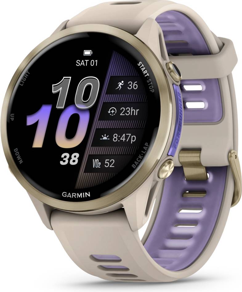 Forerunner 970 Light Gold Titanium
