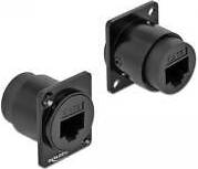 DeLock Modulær Facilitet Plade Snape-In RJ45 Cat 6