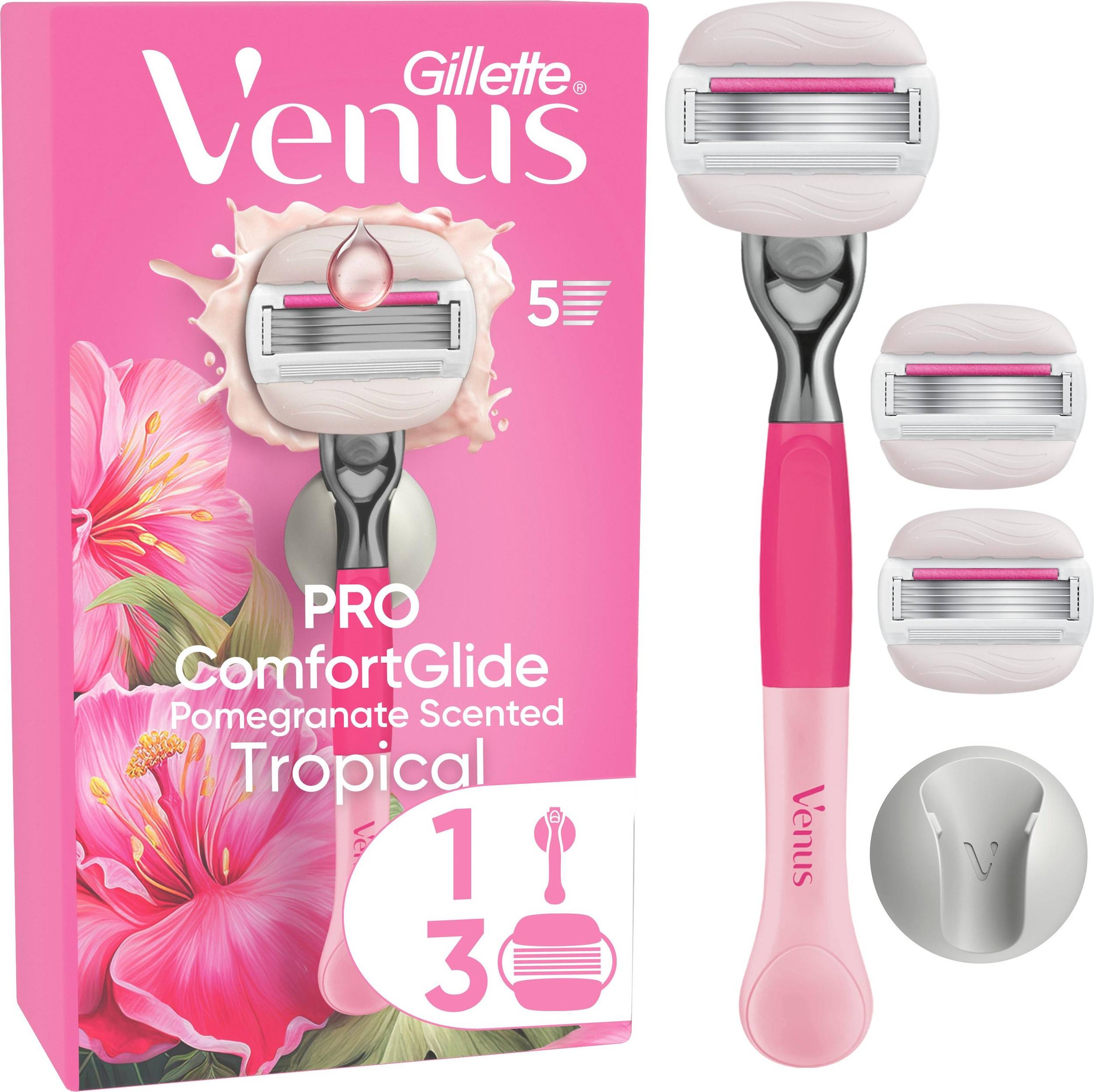 Gillette venus pro comfortglide Gillette Venus Pro Comfortglide Tropical Rachyvel 3 Rakblad