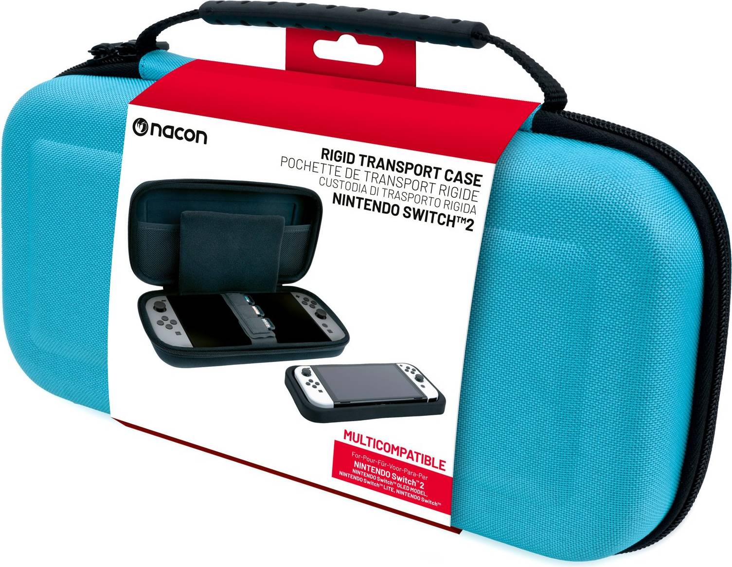 Switch 2 Rigid Transport Case Blue