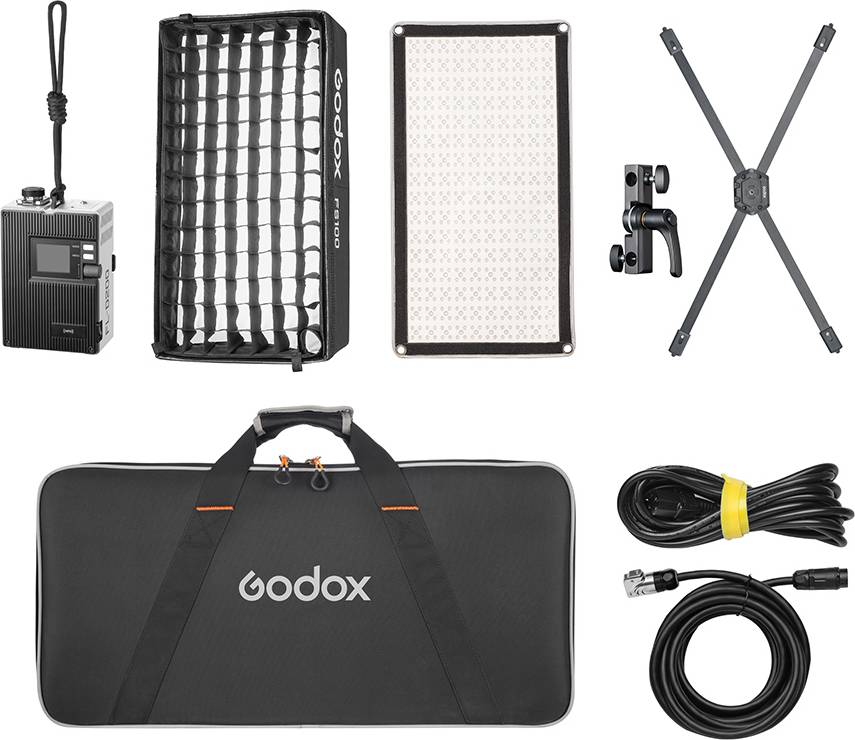 Godox 100 Godox Flexible RGB LED Light Kit FL100R K1