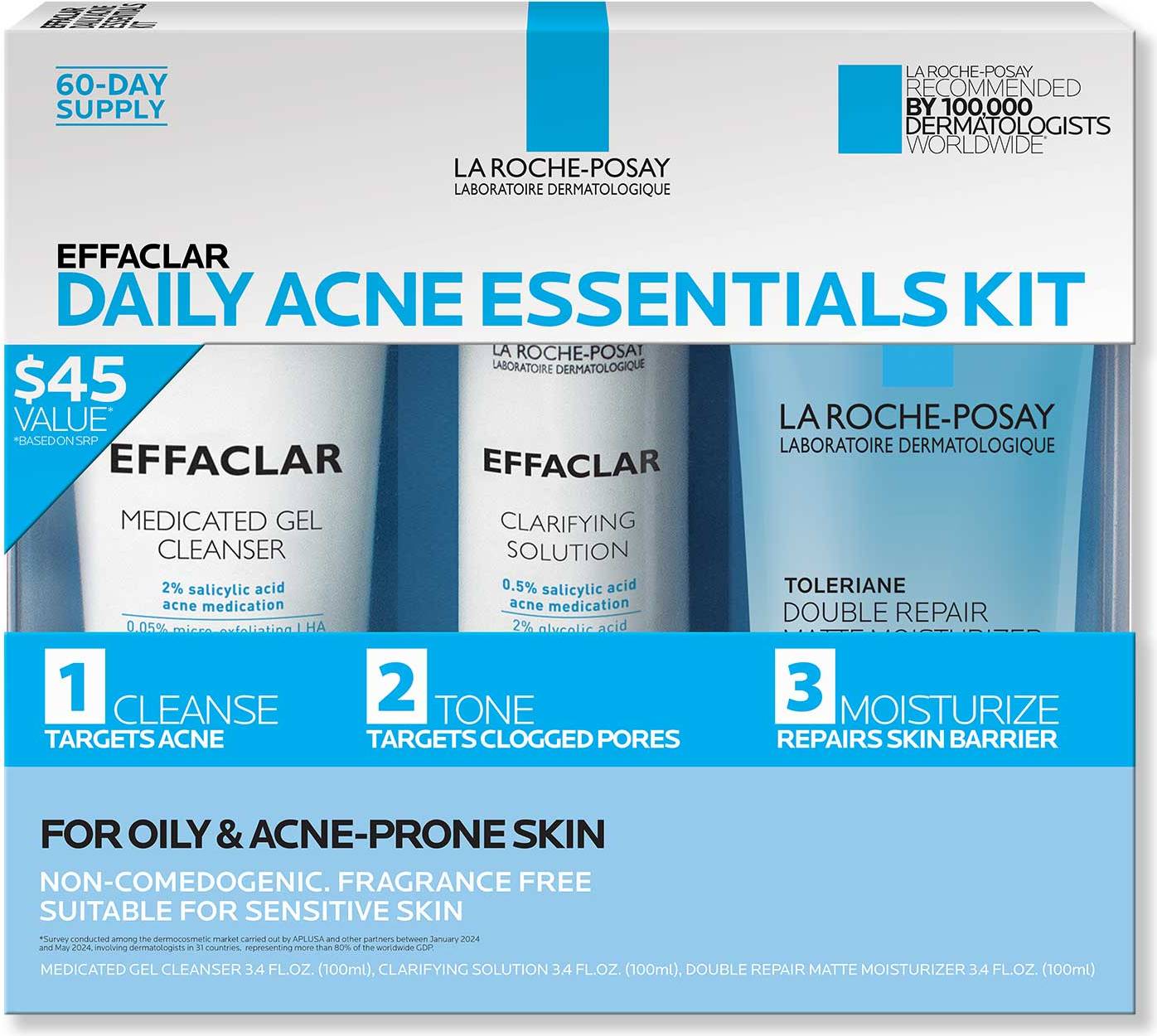 La roche posay effaclar La Roche-Posay Effaclar Acne Daily Essentials Kit