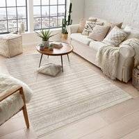 Serdim Rugs Motif Traditional Area Rug 60cm x 220cm Beige