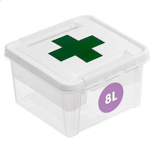 8L Plastic First Aid Box
