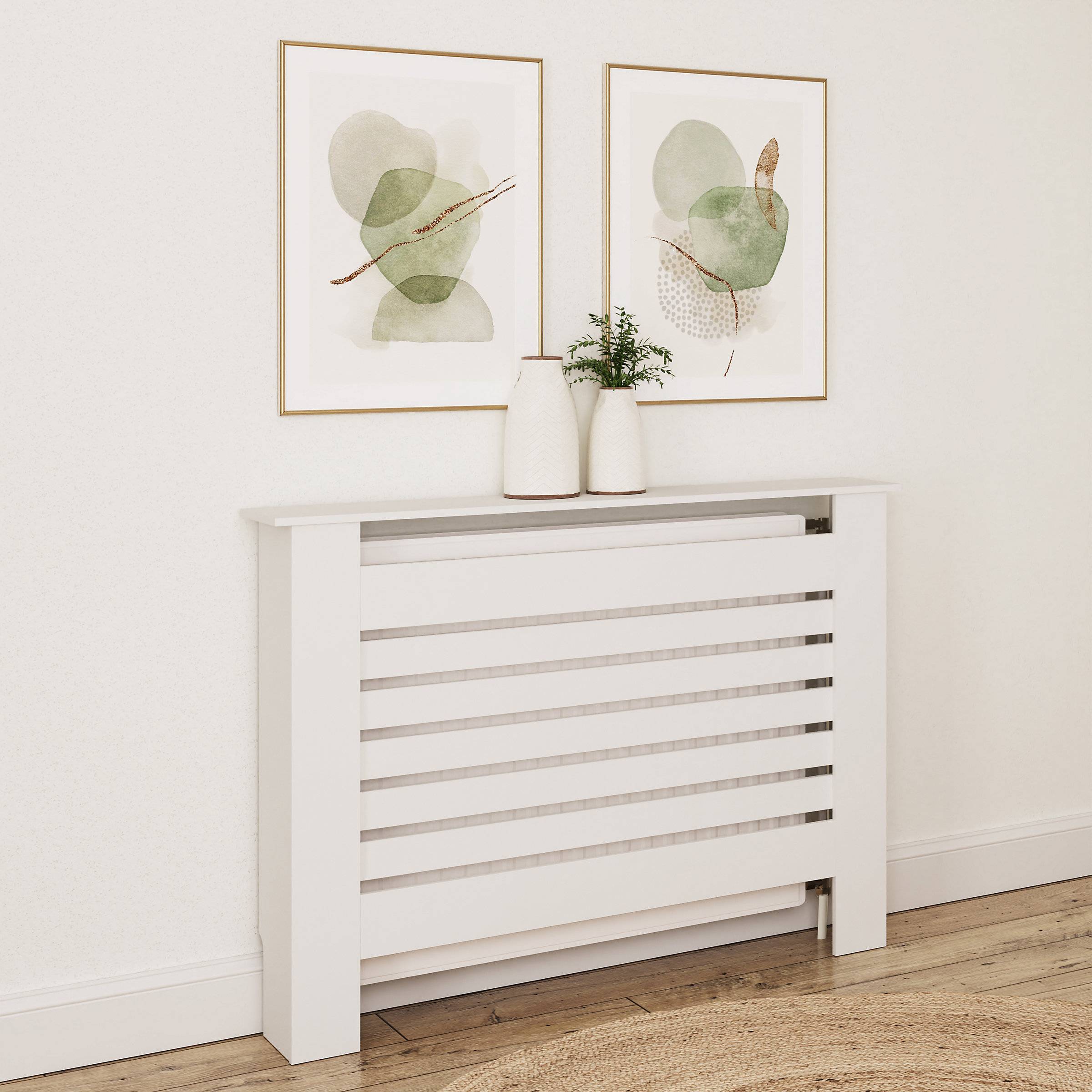 GFW GFW Cleo Radiator Cover Medium White