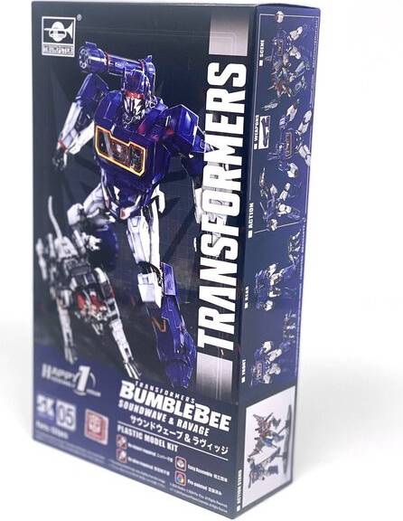 Trumpeter Transformers Soundwave and Ravage SK05 Smart Kit
