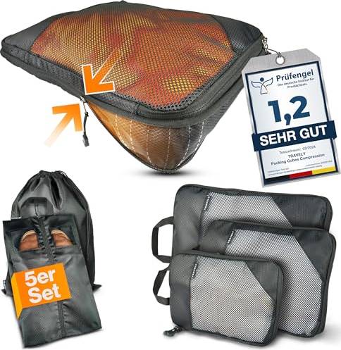 Packing Cubes Compression 5-teiliges Set