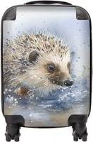 Warren Reed Hedgehog Watercolour Suitcase Small