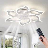 7 Blade Dimmable LED Reversible Ceiling Fan 83 cm