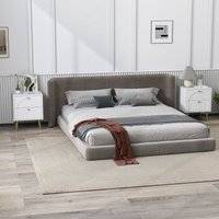 Homcom 2-Piece Set with 2 Drawers Bedside Table