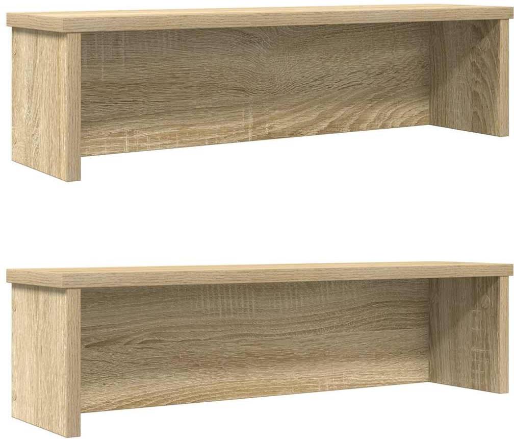 vidaXL Kitchen Racks Stackable 2 pcs 60 x 15 x 16 cm Wall Shelf
