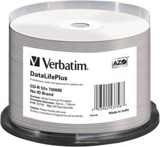 Verbatim DataLifePlus CD-R 700 MB 50 pcs