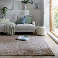 Dunelm Austin Boucle Wool Rug Grey