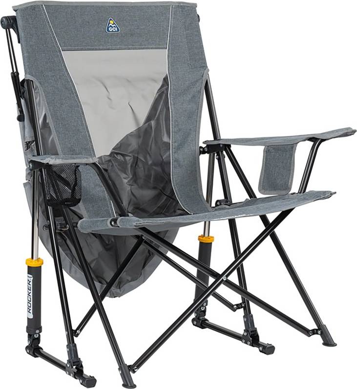 Gci rocker GCI Outdoor SunShade Rocker Chair Dark Grey