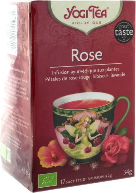 Yogi Tea Rosa 17 Bustine 17pcs