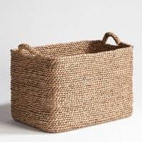 AM.PM Raga Rectangular Wicker Natural Basket