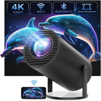 Wifi projector Elephas 4K Mini Projector with WiFi and Bluetooth
