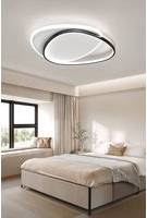 Living and Home Indoor Triangular Dimmable LED One Size Ceiling Flush Light