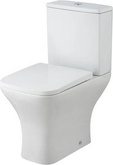 Nuie Compact Rimless Close Coupled Toilet