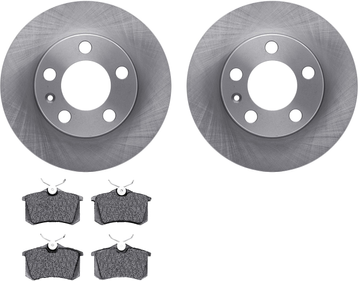 Brake pads Dynamic Friction Company Rear Brake Rotors 5000 Advanced Brake Pads 6502-74224