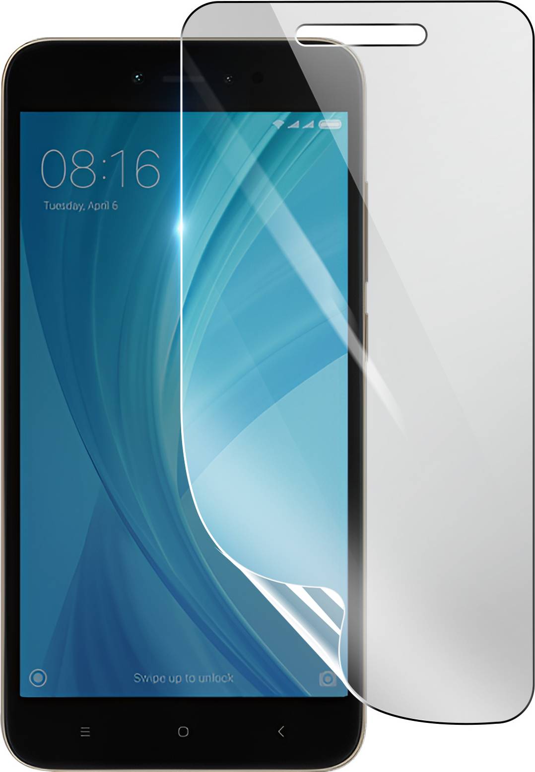 3mk Screen Protector Shockproof Hydrogel Redmi Note 5a