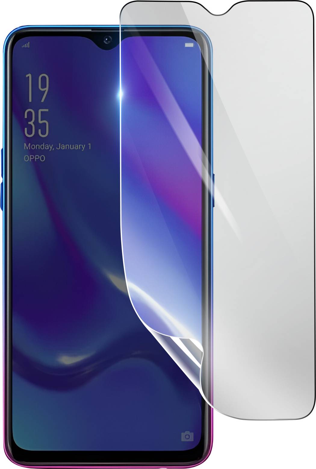 3mk Screen Protector Shockproof Hydrogel Oppo Rx17 Neo