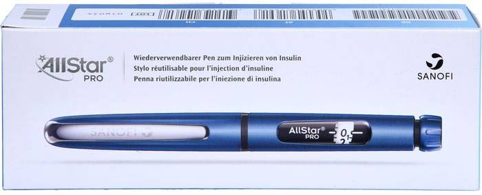 Sanofi Allstar Pro Injektionsgerät blau 1 St.