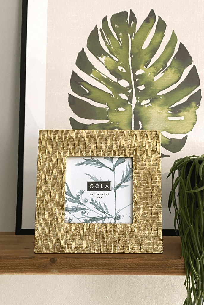 Square picture frames JOY Square Gold Photo Frame
