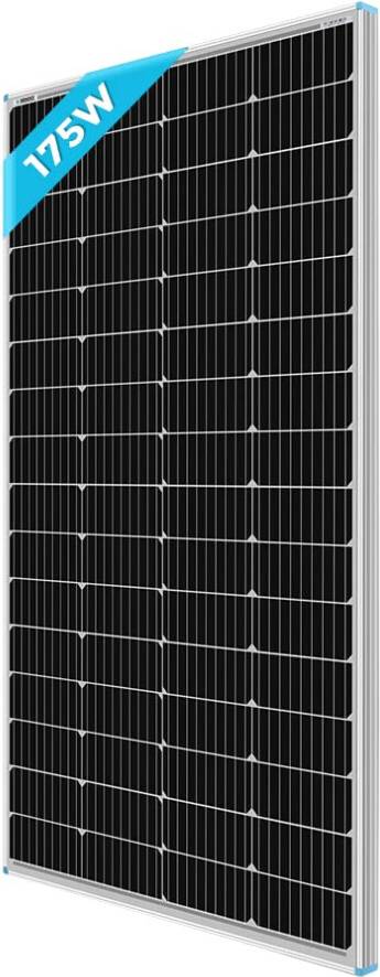 Renogy 175W 12V Monocrystalline Solar Panel PV Array Solar Power System