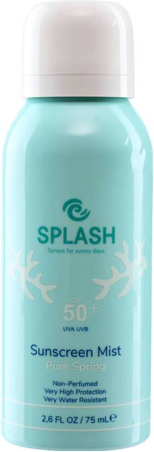 Splash Pure Spring Non-Perfumed Sunscreen Mist SPF 50+ 75ml