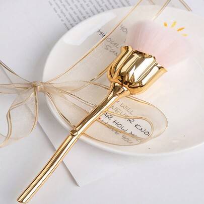 Shein Gold Color Powder Brush - Gold