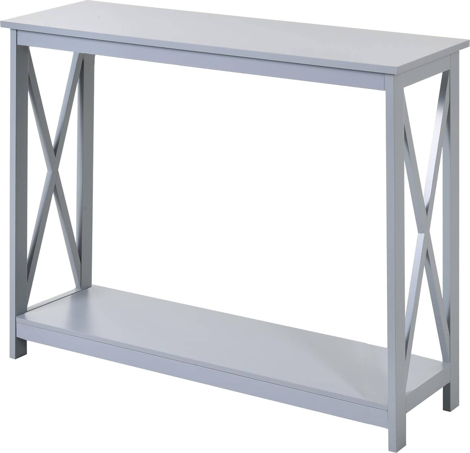 Homcom Entryway Display Grey Console Table 30x100cm