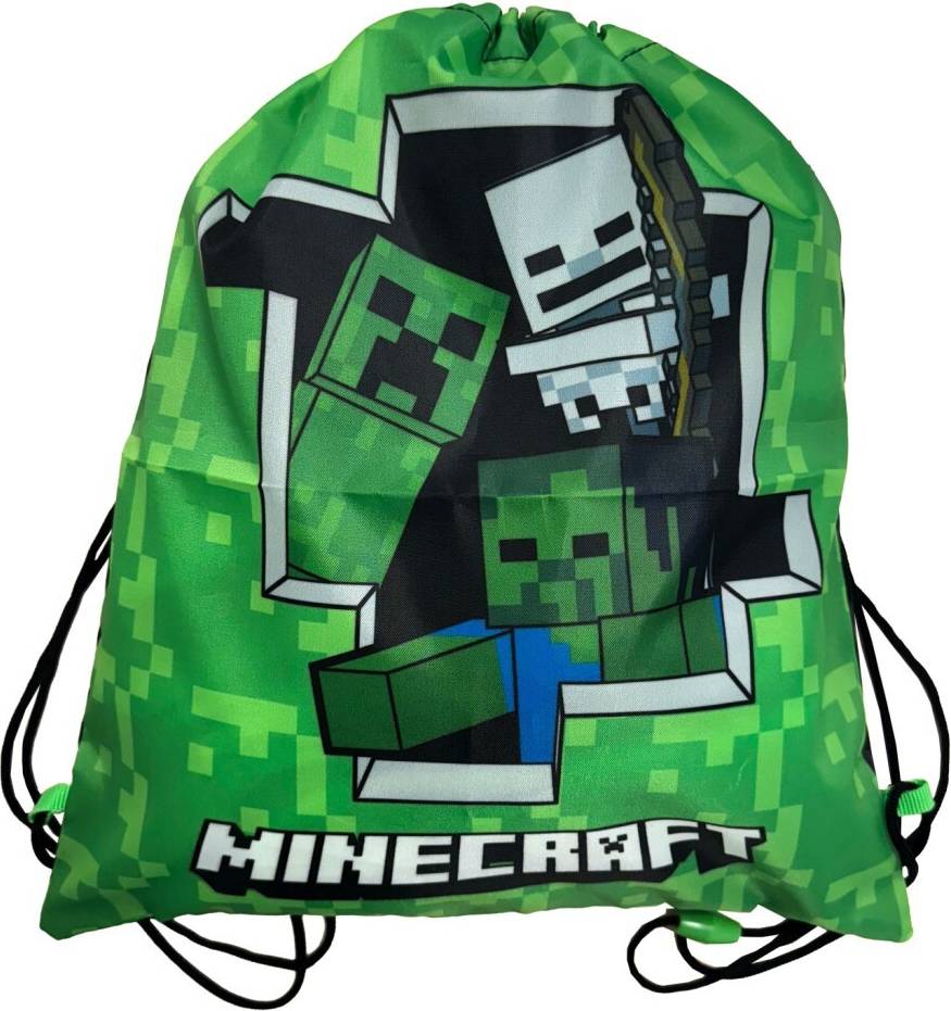 Minecraft Official Creeper Drawstring Backpack