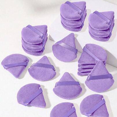 Shein Reusable Triangle Makeup Sponge - Multi-Functional