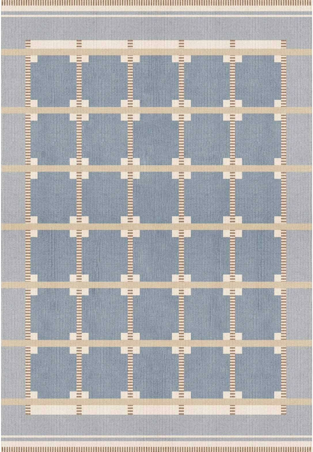 Röllakan Ruth Wool Rug 180x270 cm Summer Sky