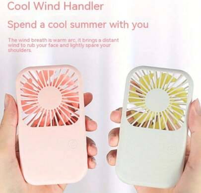 Shein Compact & Cute USB Rechargeable Fan