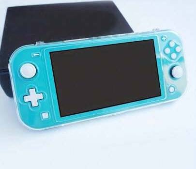 Switch lite case Shein Transparent Protective Hard Shell Case for Switch Lite - Turquoise