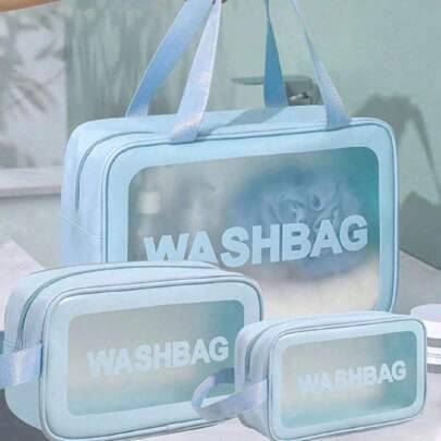 Shein 3-In-1 Toiletry Bag Set - Waterproof