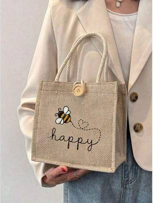Shein Multifunctional Tote Bag - Cute Pattern