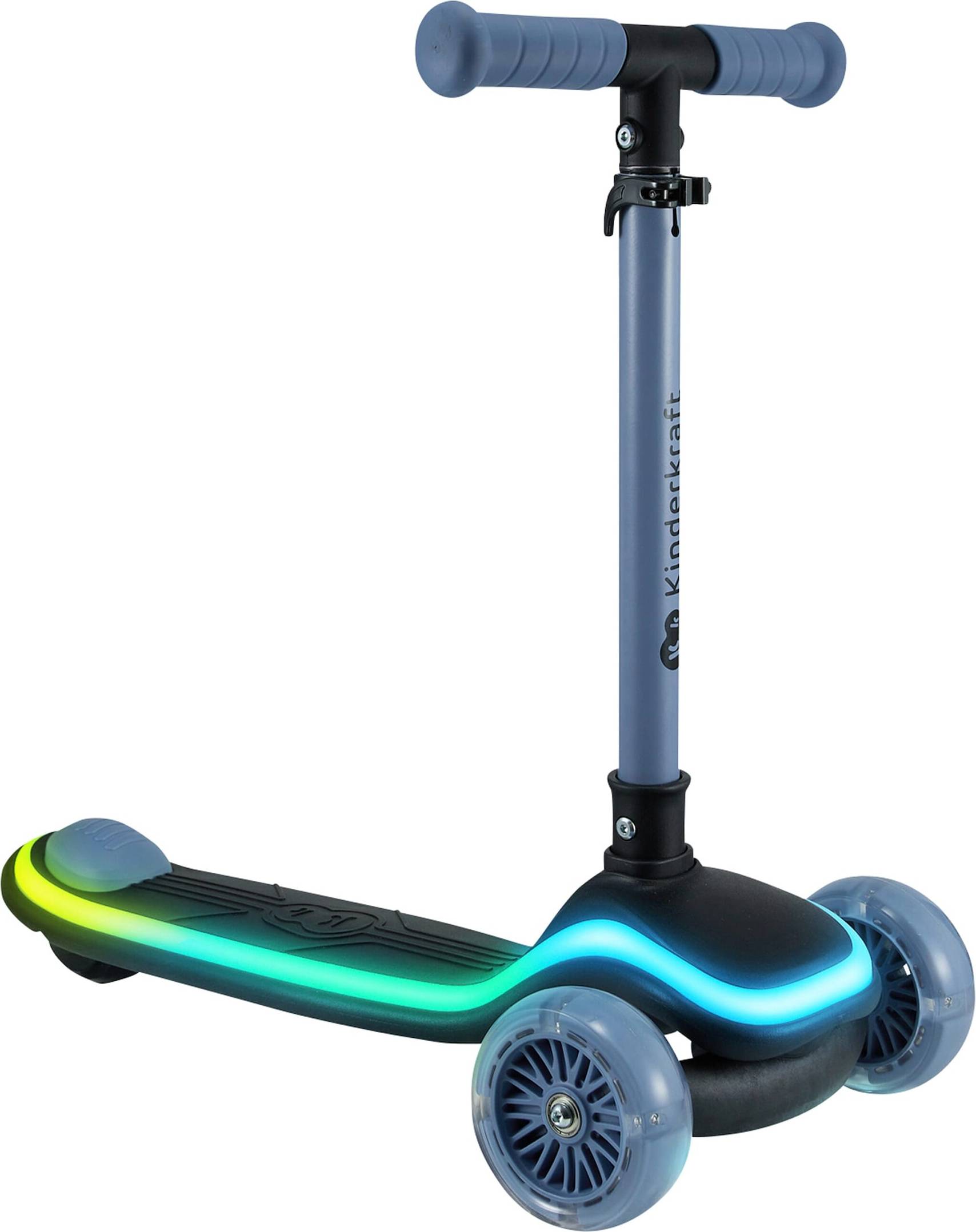 Scooter with led Kinderkraft Raket Led Scooter Blue