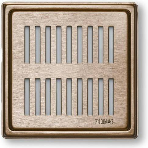 Purus Rib Flisekarm Bronze