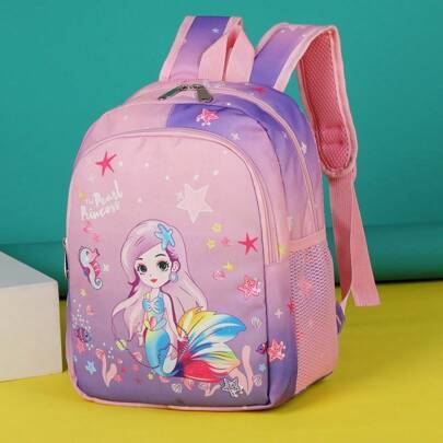 Shein Cute Cartoon Style Mini Backpack - Rainbow Color