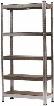 Shein Heavy Duty Storage Racking 5 Tier Boltless Unit Shelving System