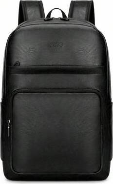 Shein Men's Leather Backpack - Practical Large Capacity