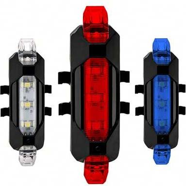 Shein USB Rechargeable LED Bicycle Rear Light
