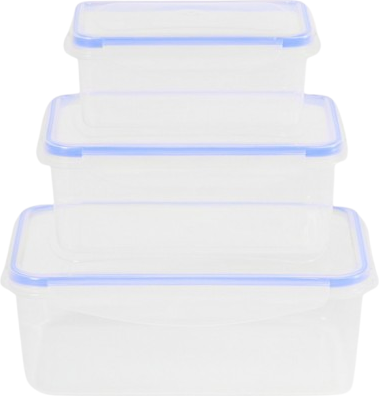 OHS Tupperware Food Container 3pcs