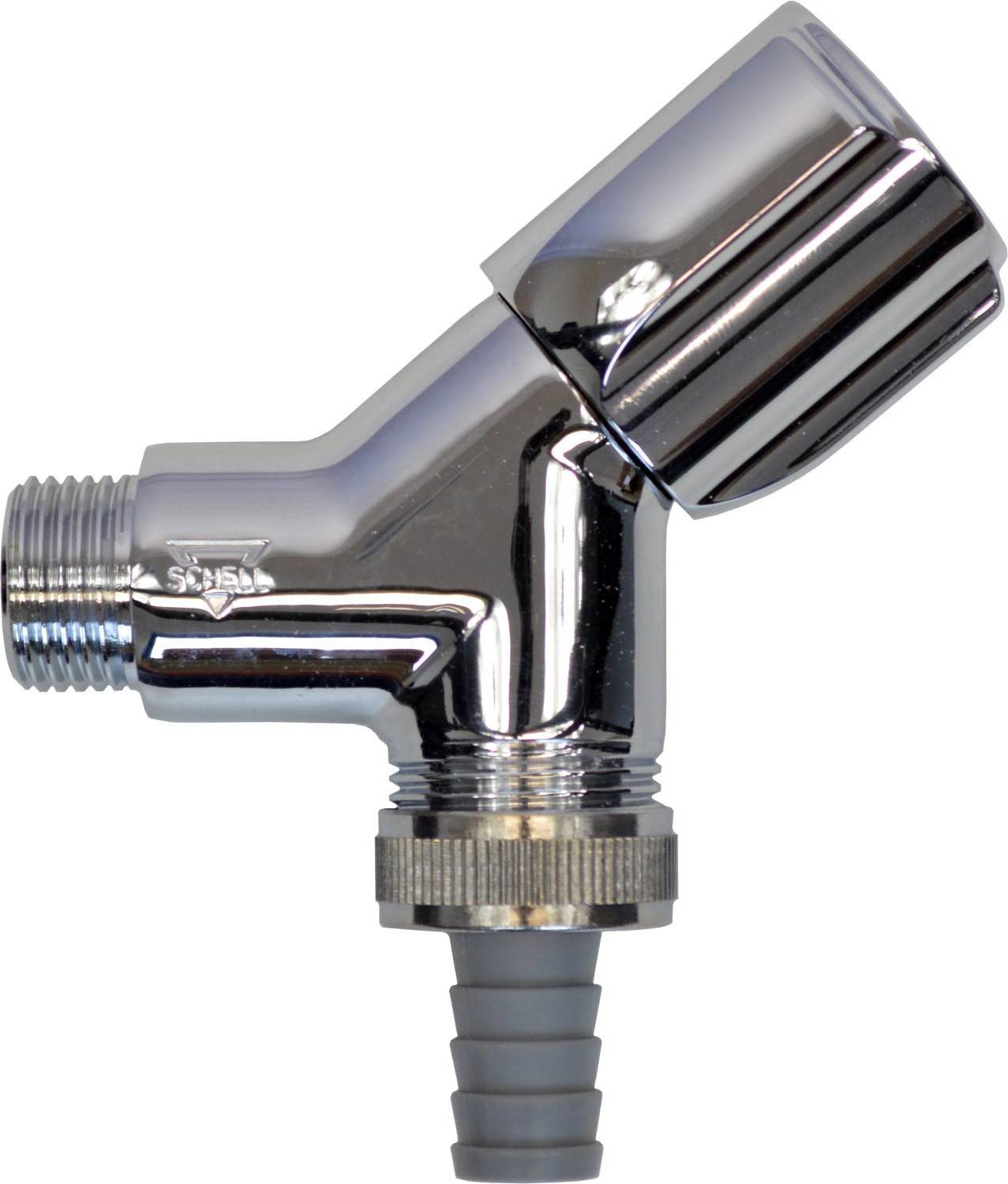 Schell Geräteschrägsitzventil COMFORT mit Rückflußverhinderer 1/2"