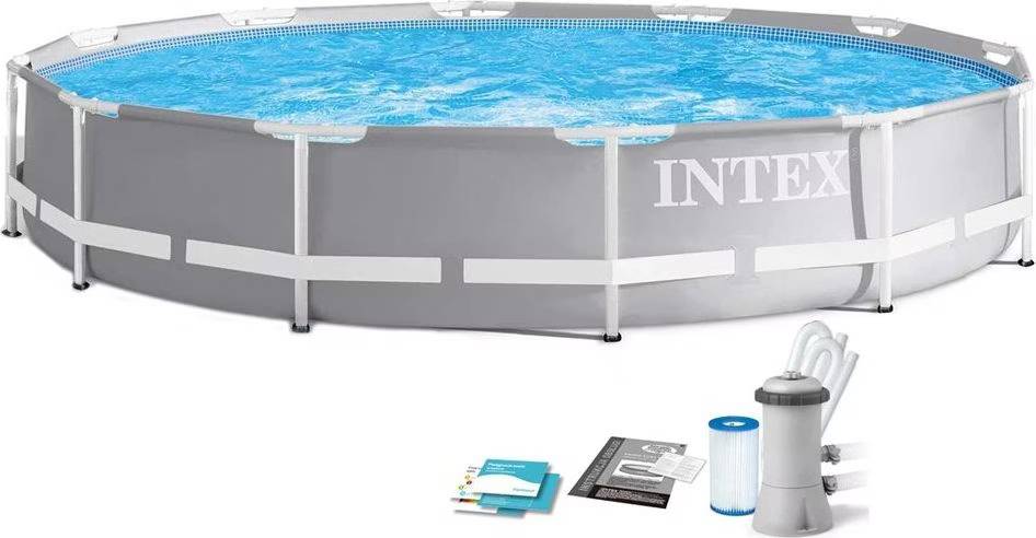 Frame Pool Prism Rondo Ø 366 x 76 cm Set B